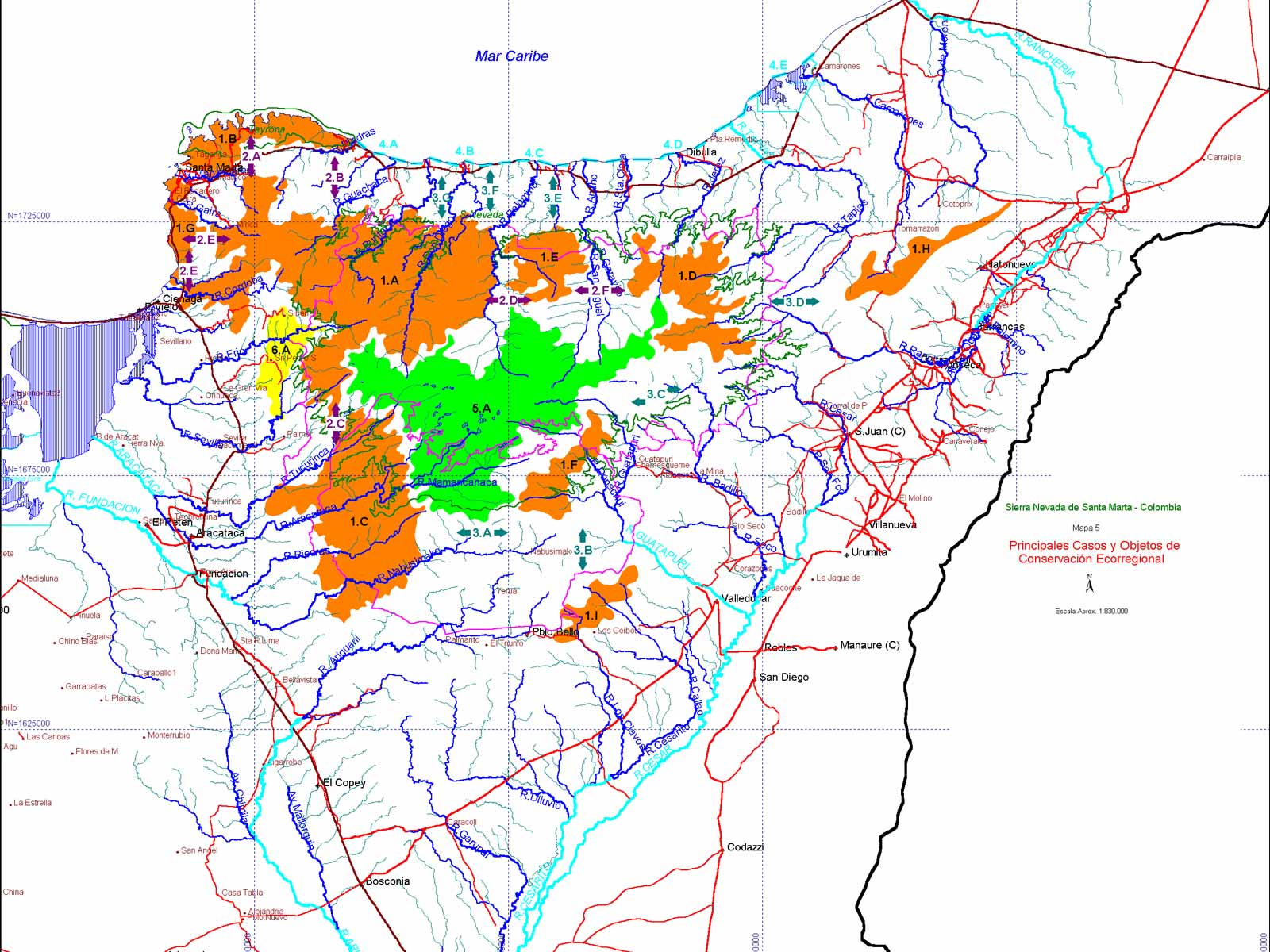 Mapa estrategia ecocorregional